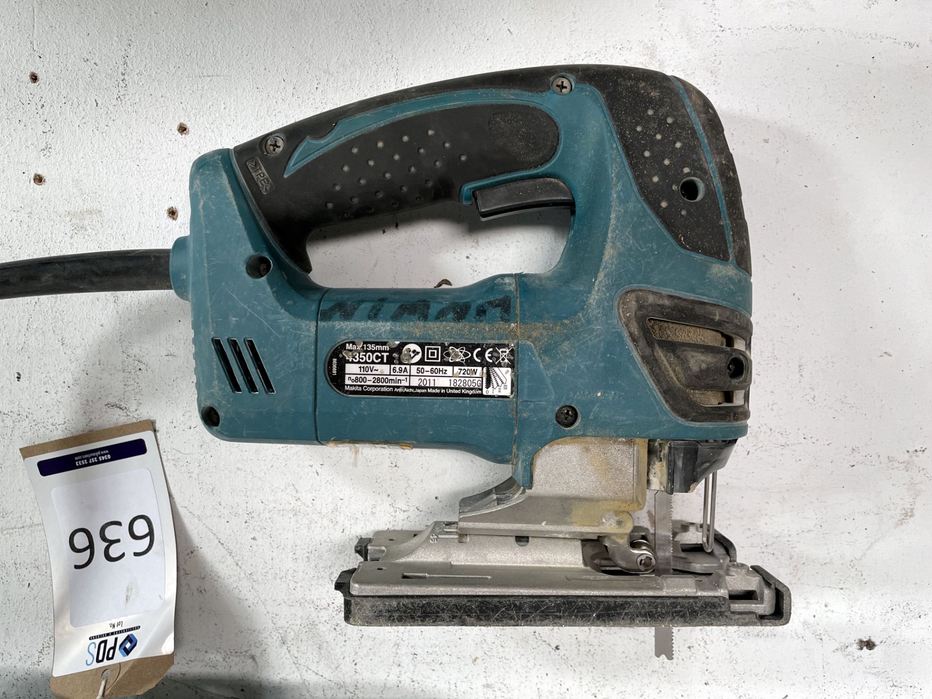 Makita 4350CT Jigsaw, 110v (Location: Brentwood. Please Refer to General Notes) - Image 2 of 2