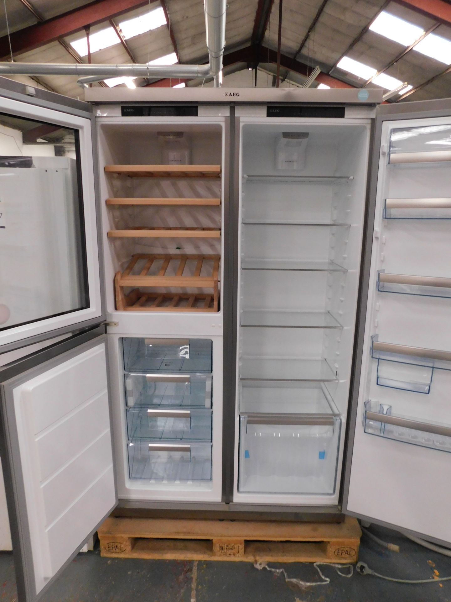 AEG S92700CNNO Refrigerator, Freezer & Wine Cooler (Damaged) (Location Walsall. Please Refer to - Image 3 of 3