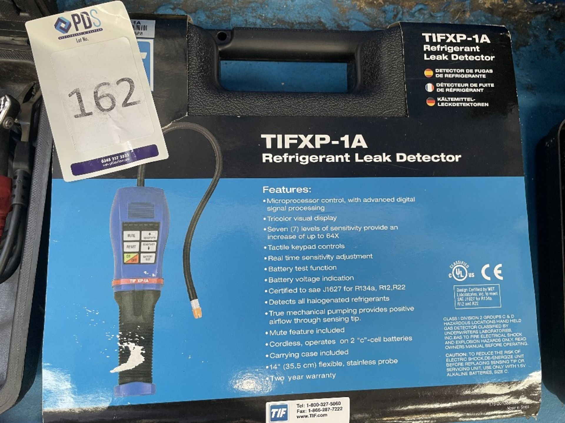 TIF XP/1A Refrigerant Leak Detector  (Location Surbiton . Please Refer to General Notes)