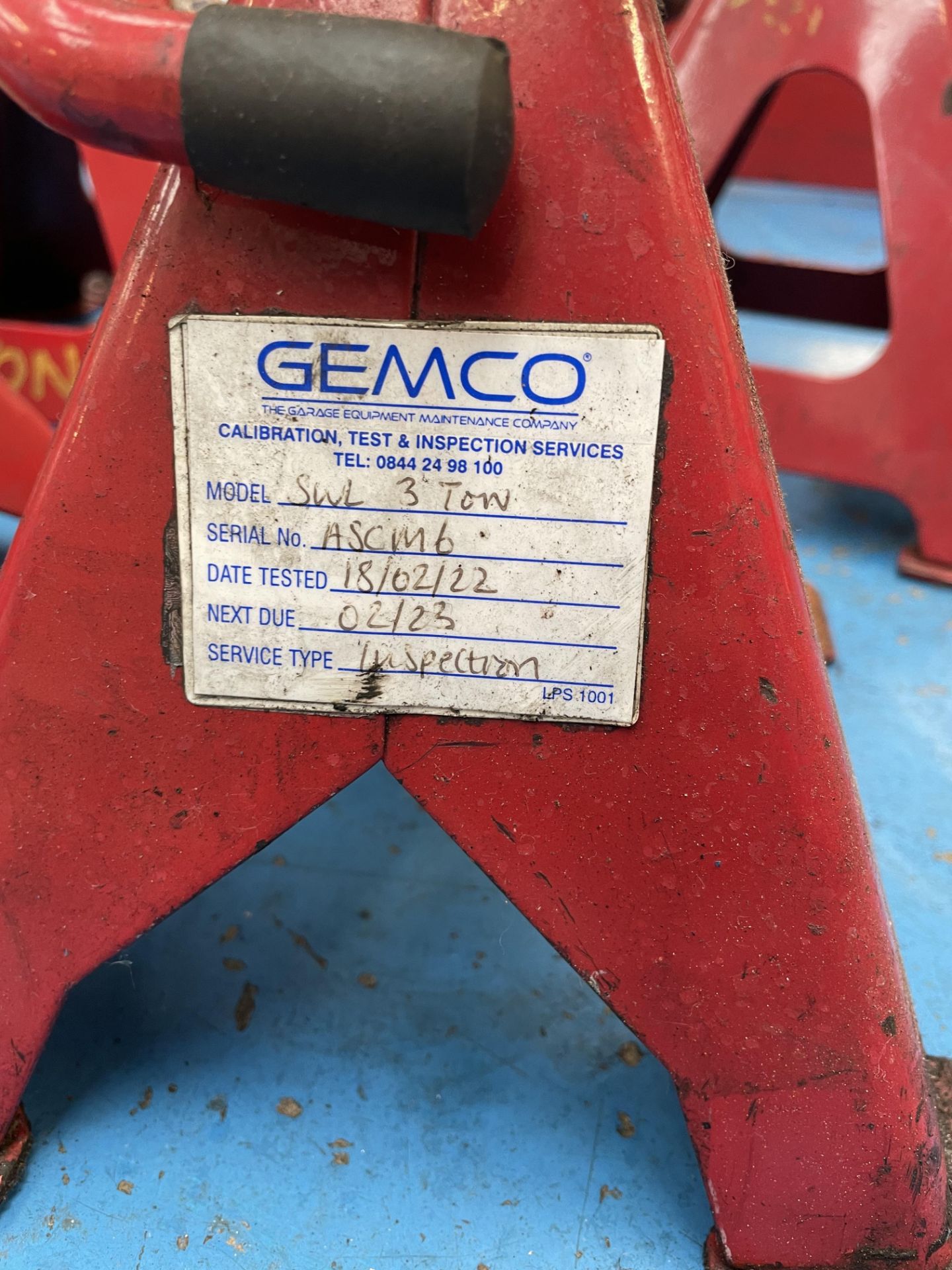 Set of 4 3-Tonne Gemco Jacks  (Location Surbiton . Please Refer to General Notes) - Image 2 of 2