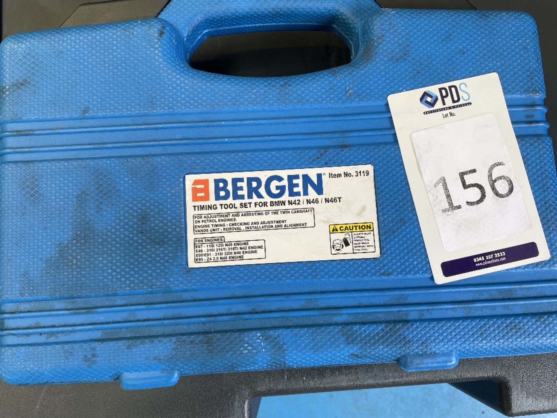 Bergen BMW Timing Tool Set for N46, N42, N46T (Location Surbiton . Please Refer to General Notes)