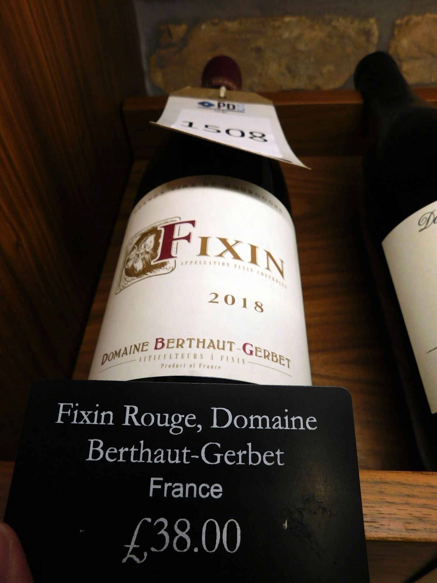 Domaine Berthaut-Gerbet Fixin 2018 & a Domaine Du Bramadou Le Serre Rogue - Image 2 of 3