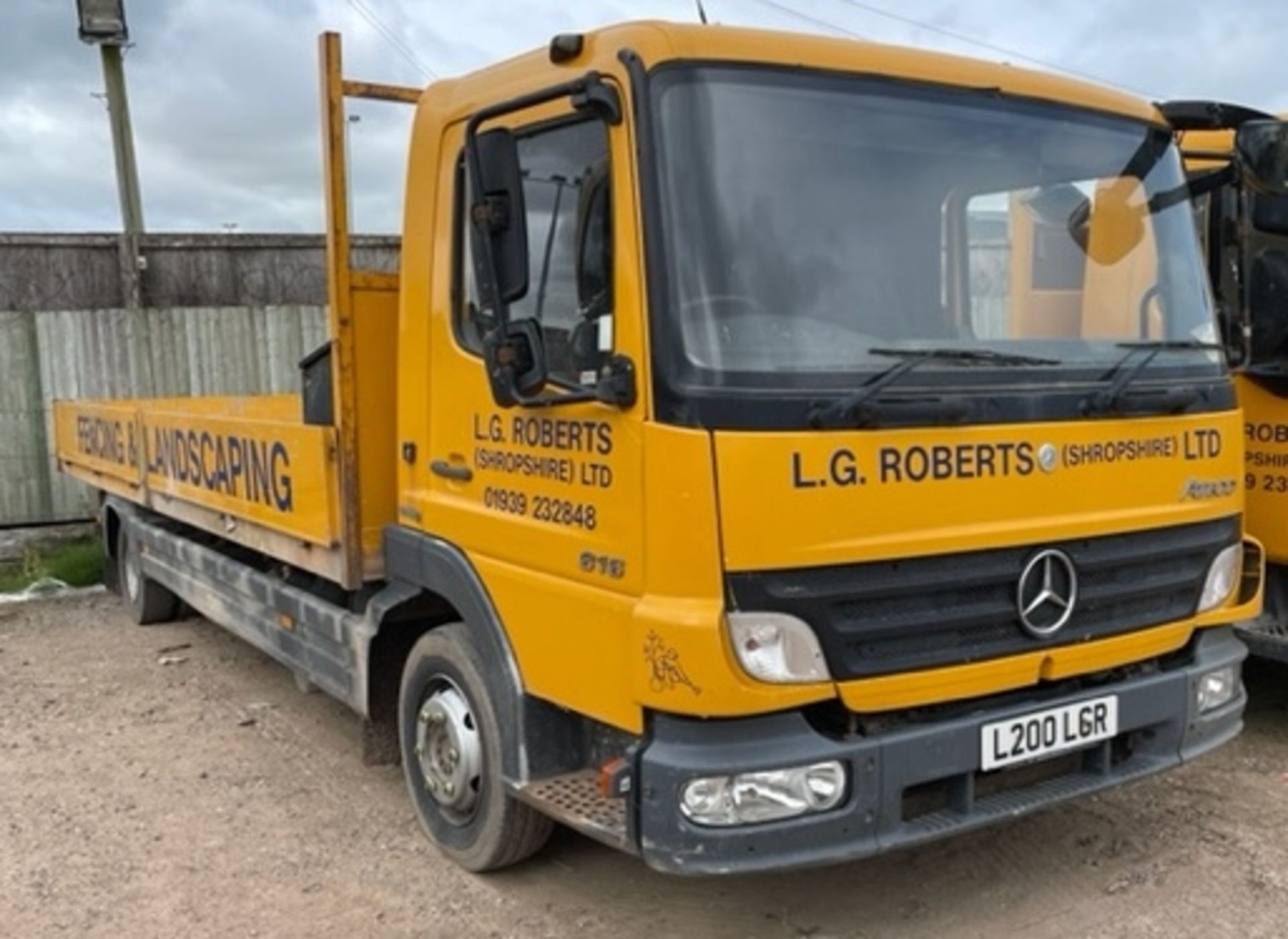 Mercedes-Benz Atego 816L Drop Side, Manual, Registration L200 LGR, First Registered 1st September