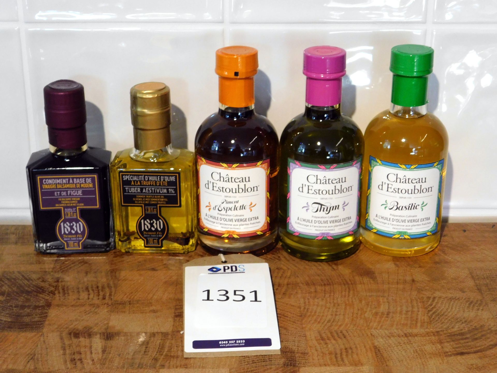 23 Various Chateau d’Estoublon Balsamic Vinegars 20cl; 14 1830 Balsamic Vinegar 100ml, & 3 1830