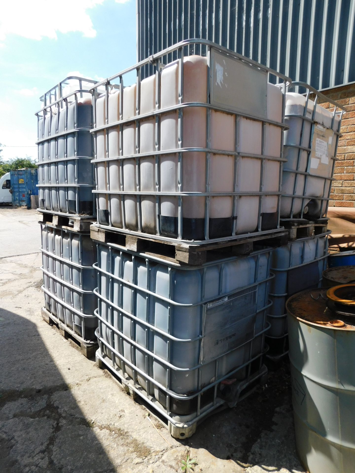 8 IBV Containers & Contents of Waste Water (Location: Bristol. Please Refer to General Notes)