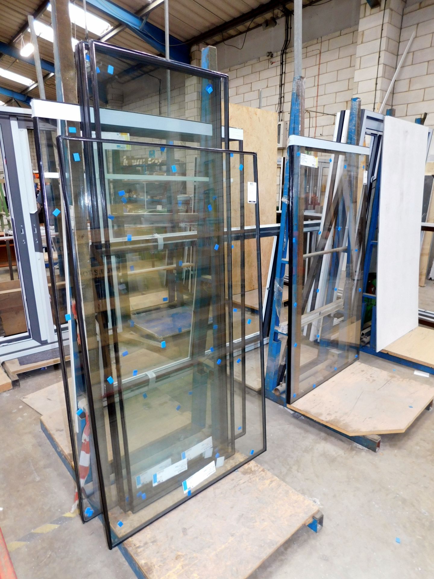 Quantity of Aluminium Framed Windows, Doors & Small Quantity of Glass (Collection Thursday 8th - Image 2 of 2