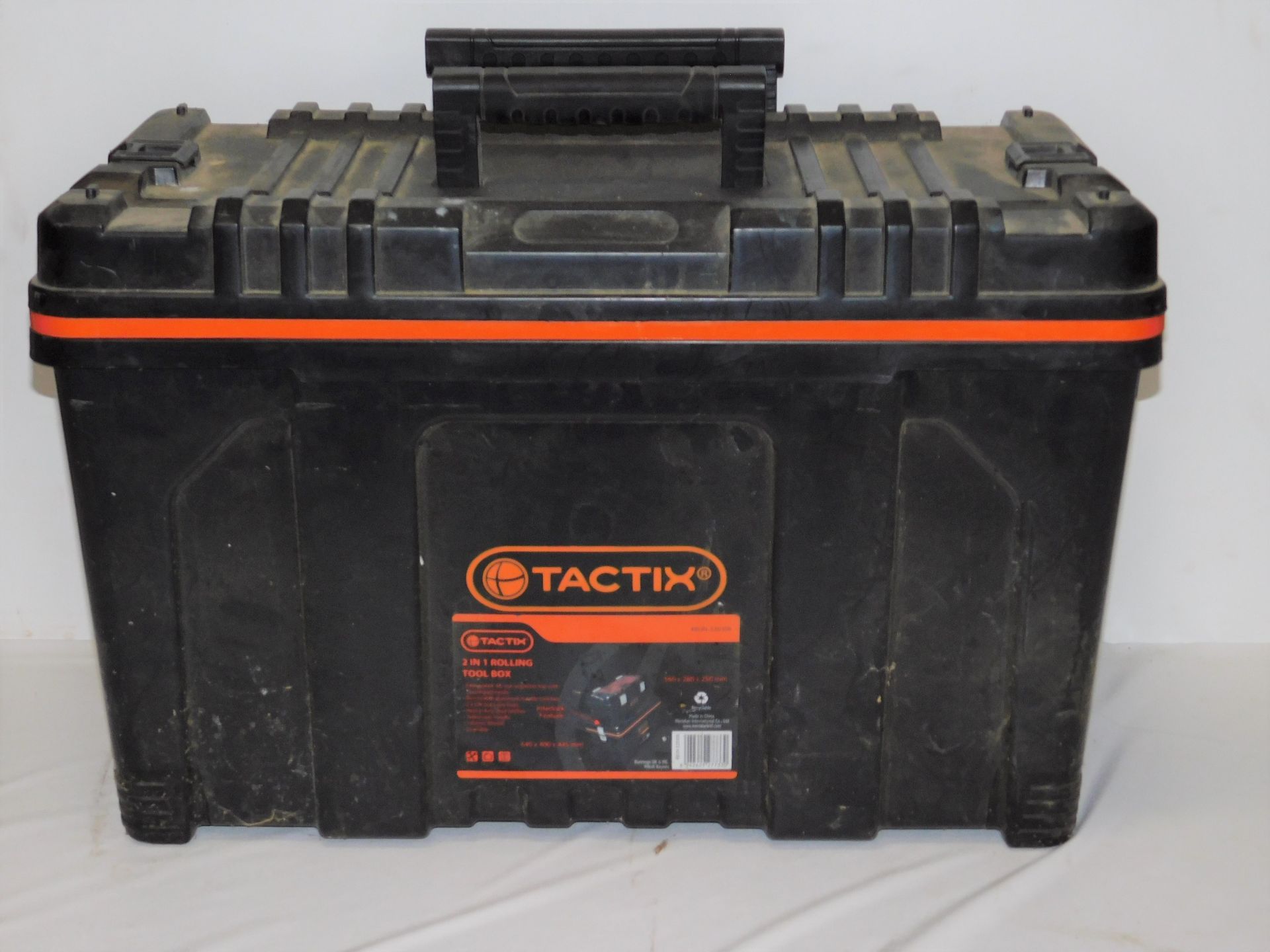 Stanley “Fatmax” Toolbox; Tactix 2-in-1 Rolling Toolbox & a Small Toolbox (Location: Brentwood. - Image 4 of 6