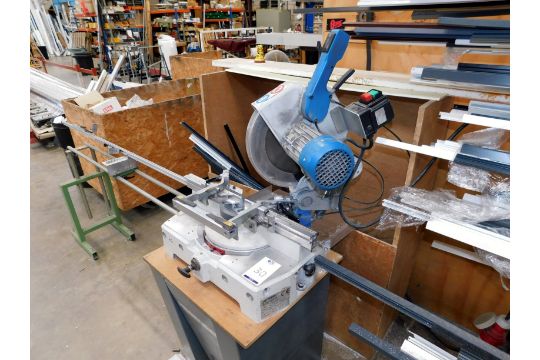 Pedrazzoli Omga T55300NW Pull Down Saw, Serial Number 283011, 400v (2002) (Location: Bedford. Please - Image 4 of 5