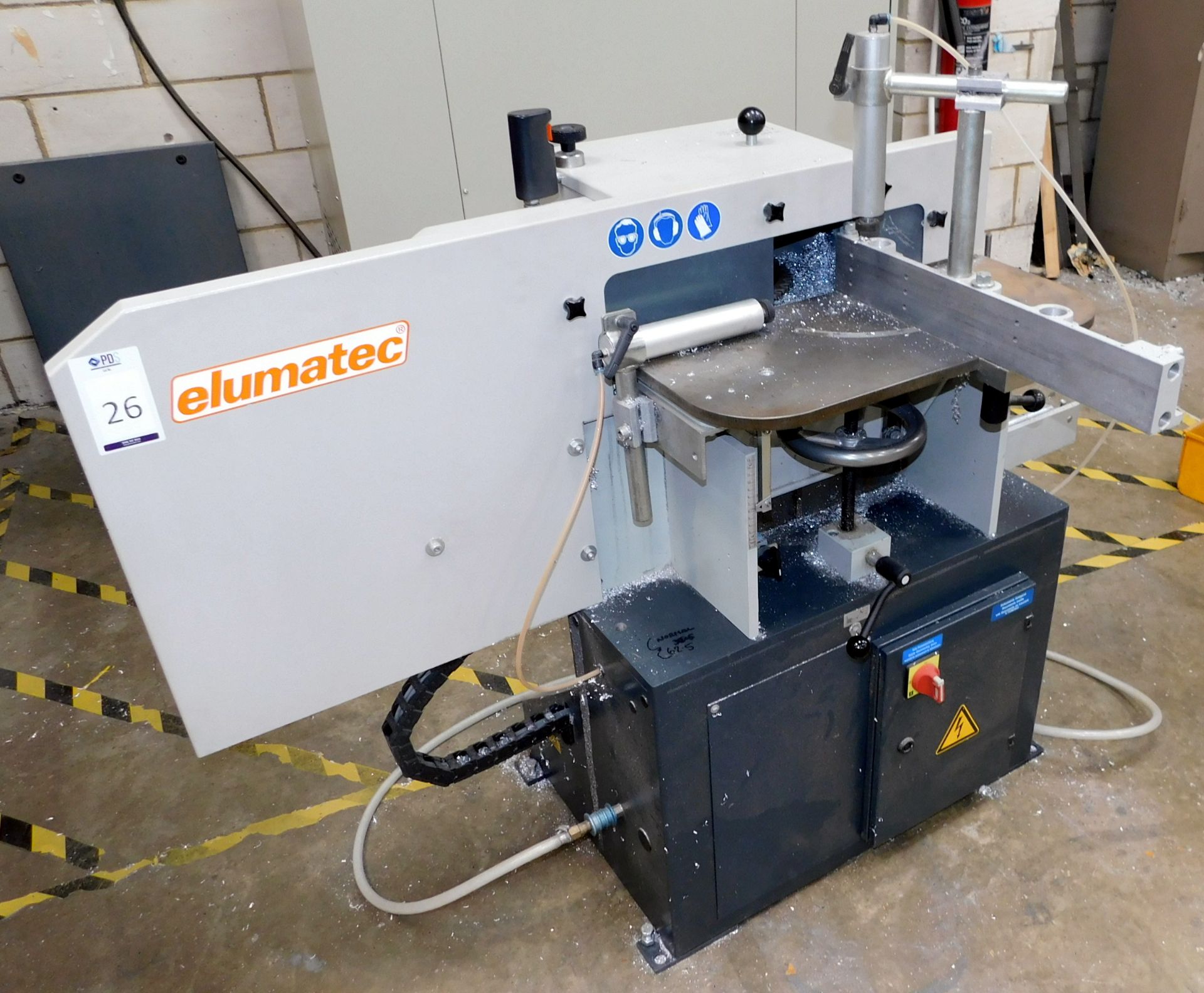 Elumatec AF222/00 Saw, Serial Number 2220024881, 400v (2008) (Location: Bedford. Please Refer to