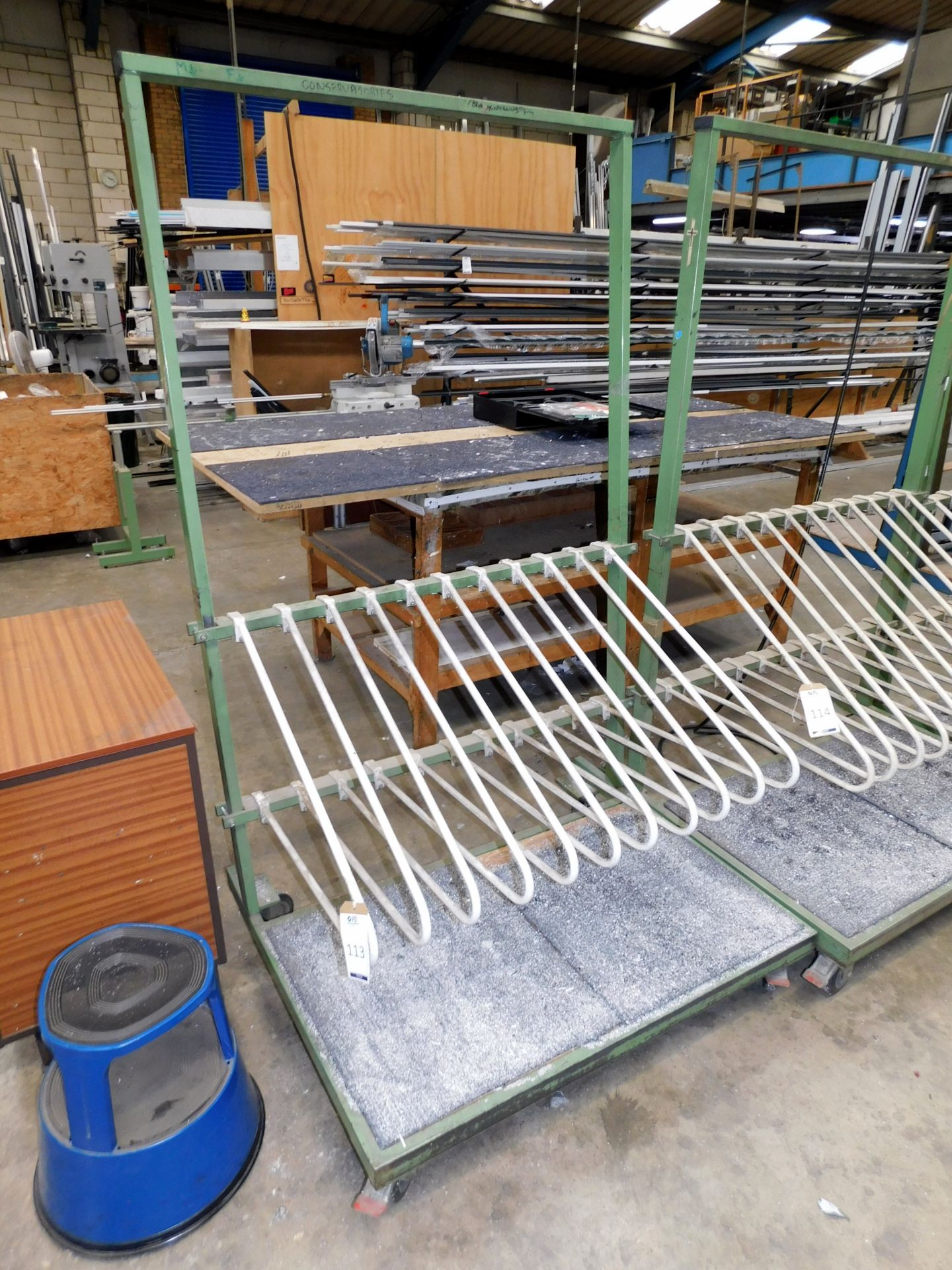 Mobile Steel Framed Stock Rack (Location: Bedford. Please Refer to General Notes)