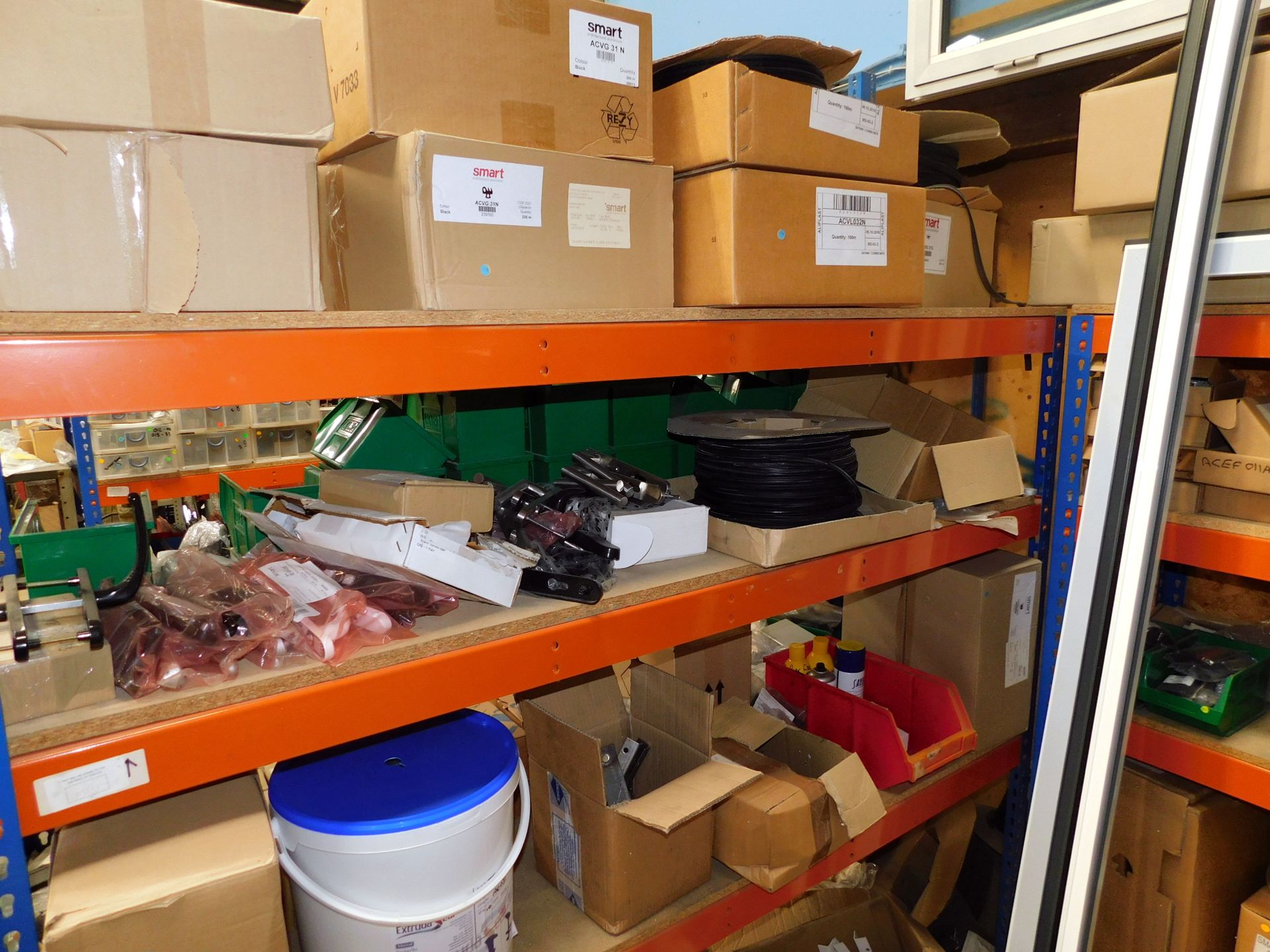 3 Shelving Units & Contents of Assorted Fixings & Consumables Etc (Location: Bedford. Please Refer - Image 2 of 4