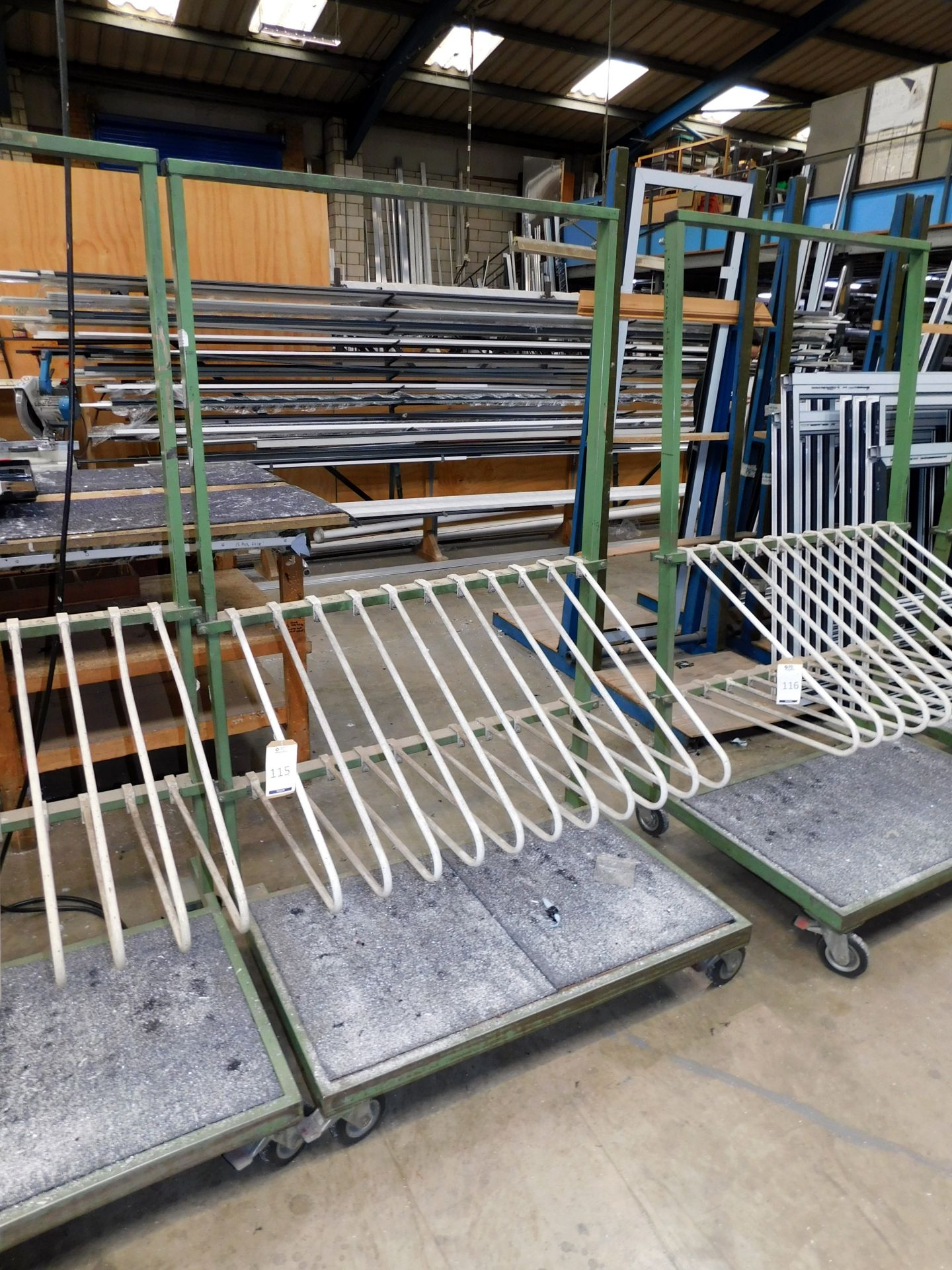 Mobile Steel Framed Stock Rack (Location: Bedford. Please Refer to General Notes)