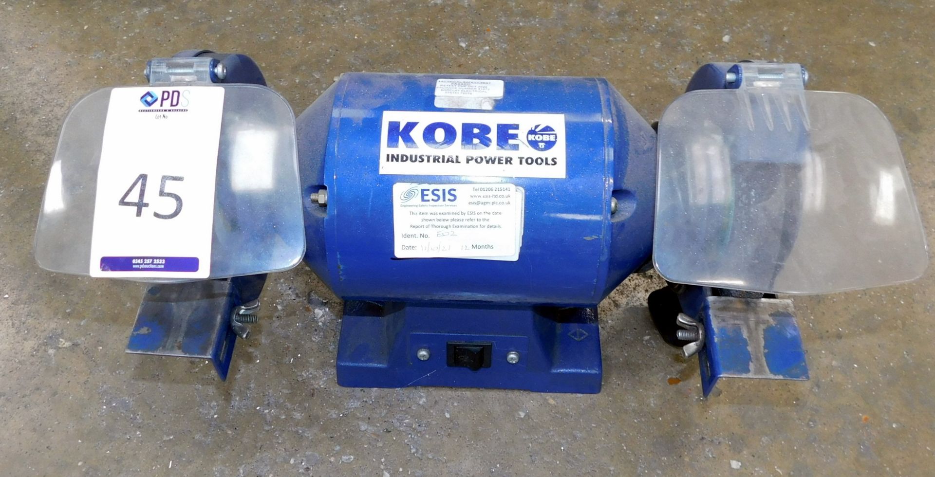 Kobe Twin Head Grinder (Location: Bedford. Please Refer to General Notes)