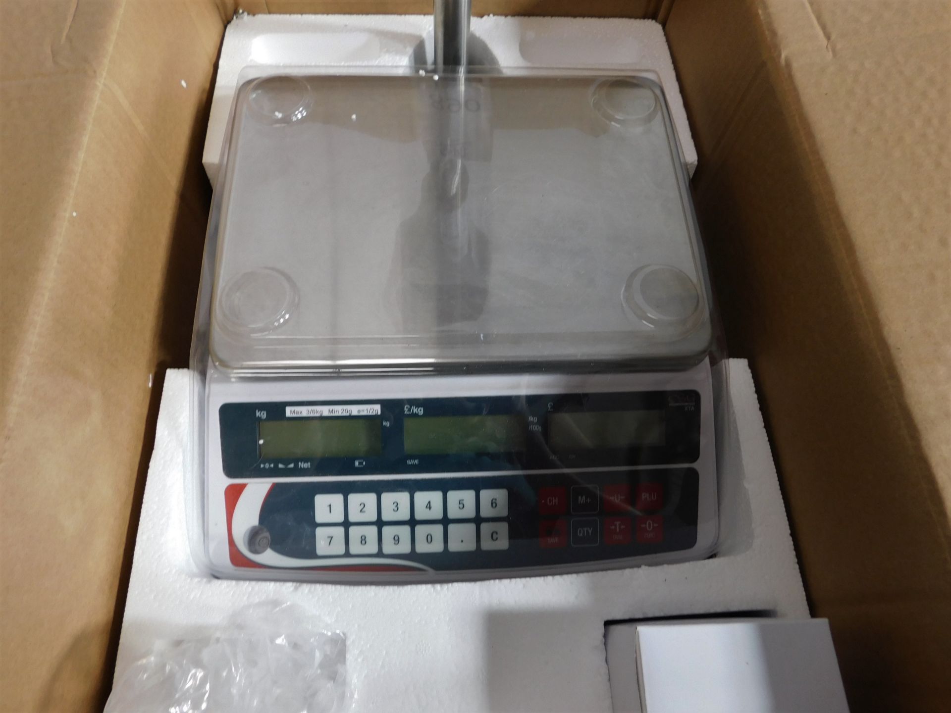 County Scales Ltd XTA Digital Benchtop Scale (New Boxed) (Location: Brentwood. Please Refer to - Image 2 of 2