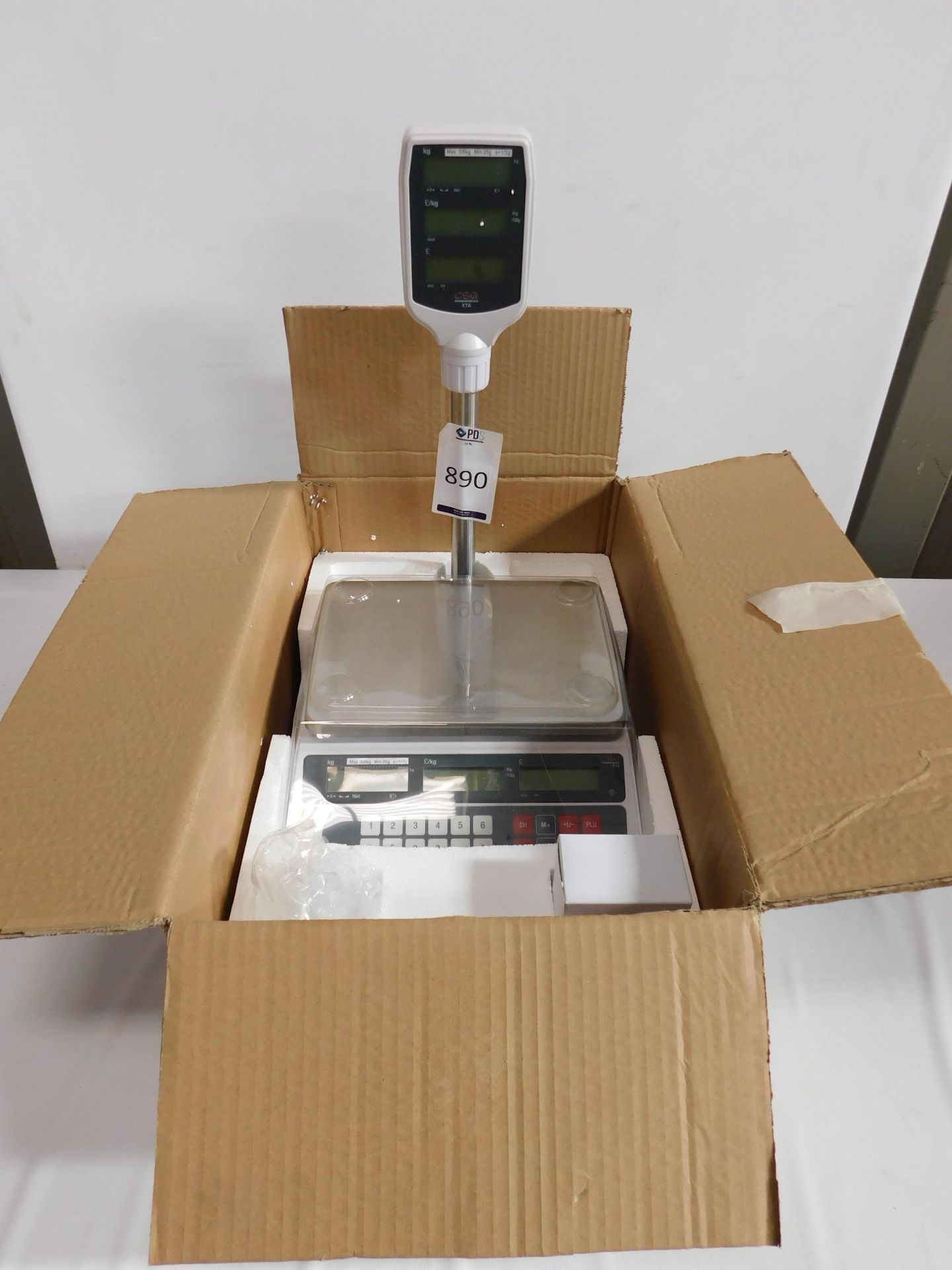 County Scales Ltd XTA Digital Benchtop Scale (New Boxed) (Location: Brentwood. Please Refer to