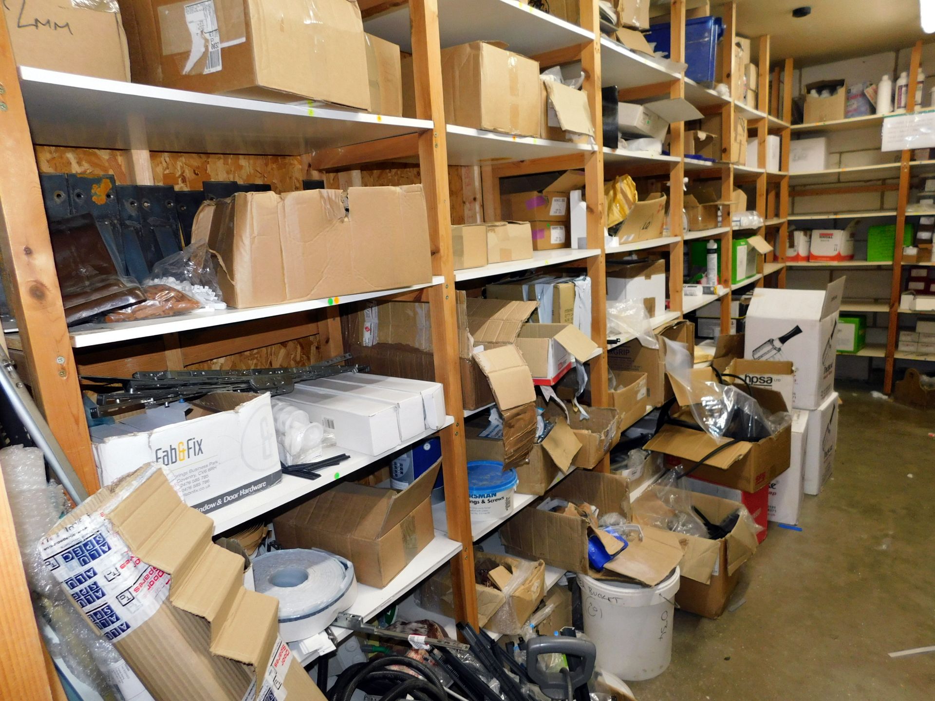 Contents of Room of Assorted Mastics, Screws, Consumables Etc (Location: Bedford. Please Refer to - Image 2 of 6