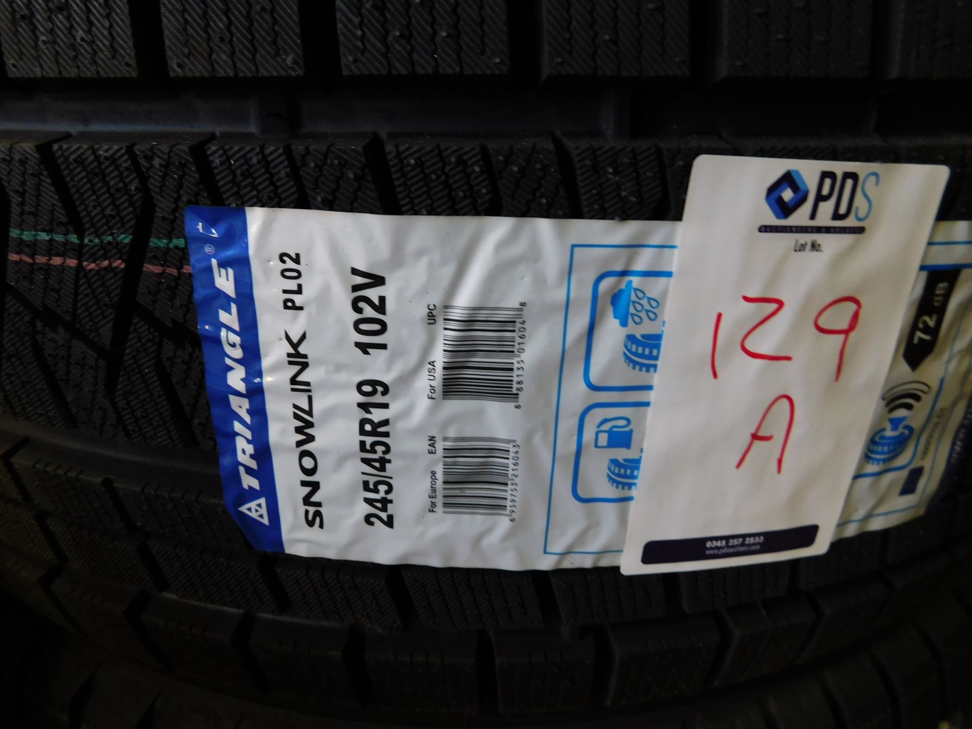 5 tyres, size 215/60 16 (2 Triangle) & size 245/45 19 (3 Triangle) (Location Northampton. Please - Image 3 of 3