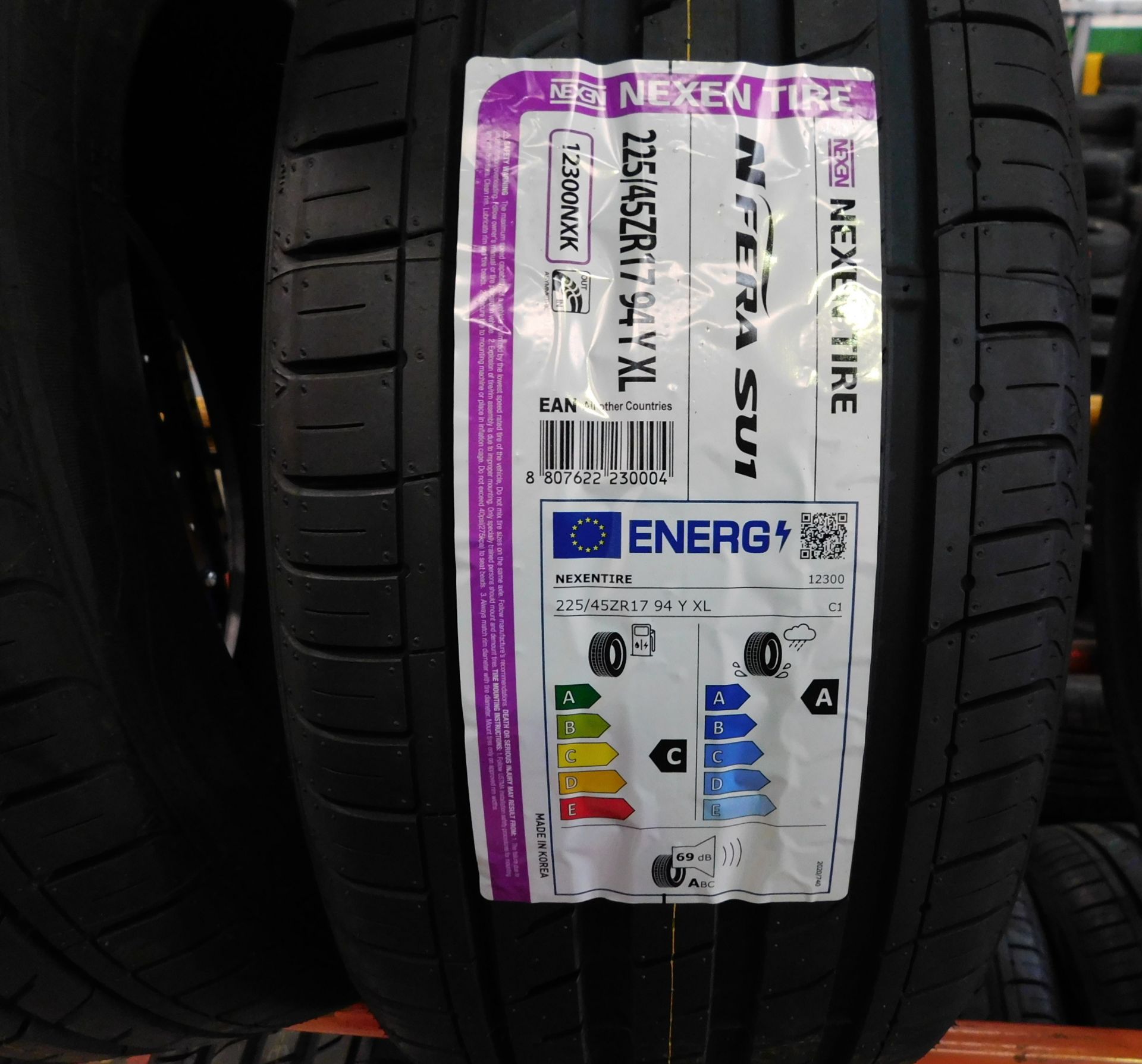 7 tyres, size 225/45 17 (Nexen) (Location Northampton. Please Refer to General Notes) - Image 2 of 2