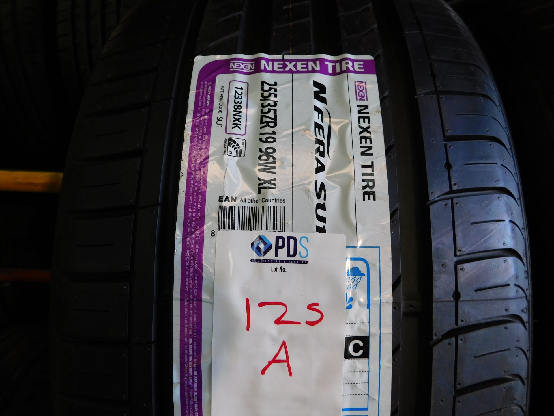 5 tyres size 255/35 19 (2 Nexen, 3 Roadstone) (Location Northampton. Please Refer to General Notes) - Image 2 of 3