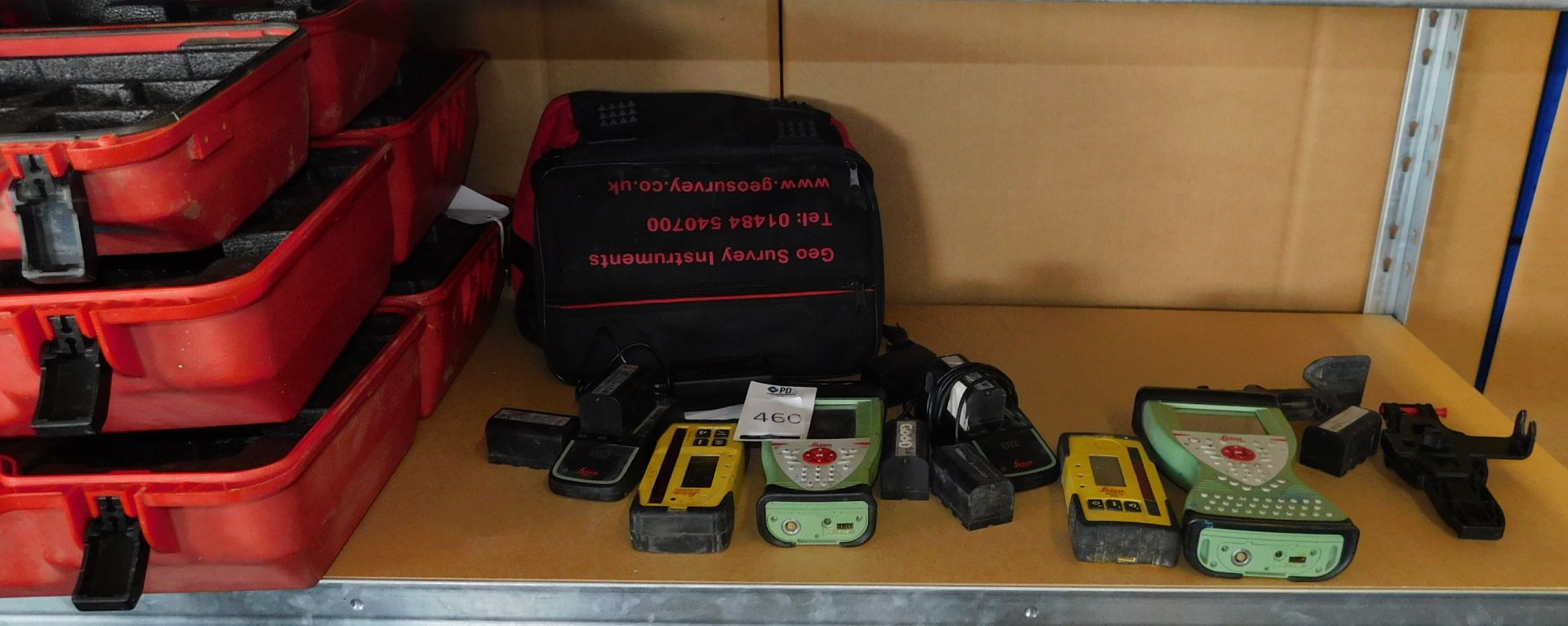 4 Various Leica Surveying Tools (Location Stockport. Please Refer to General Notes)