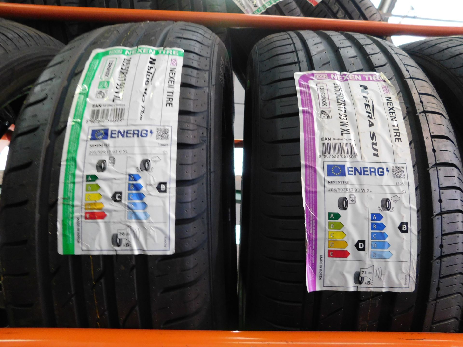 5 tyres, size 205/50 17 (5 Nexen) (Location Northampton. Please Refer to General Notes) - Image 2 of 2