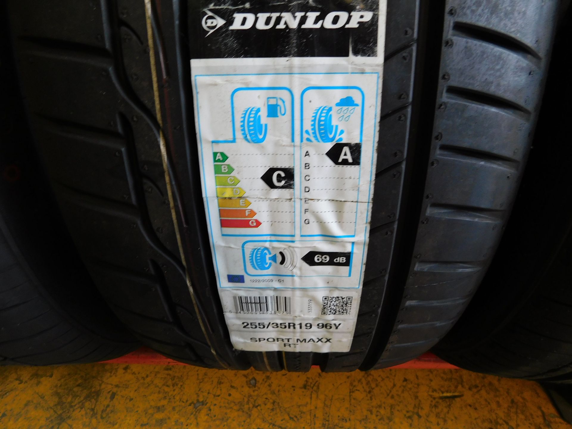 4 tyres, size 255/35 19 (2 Triangle, 1 Dunlop, 1 Pace) (Location Northampton. Please Refer to - Image 3 of 4