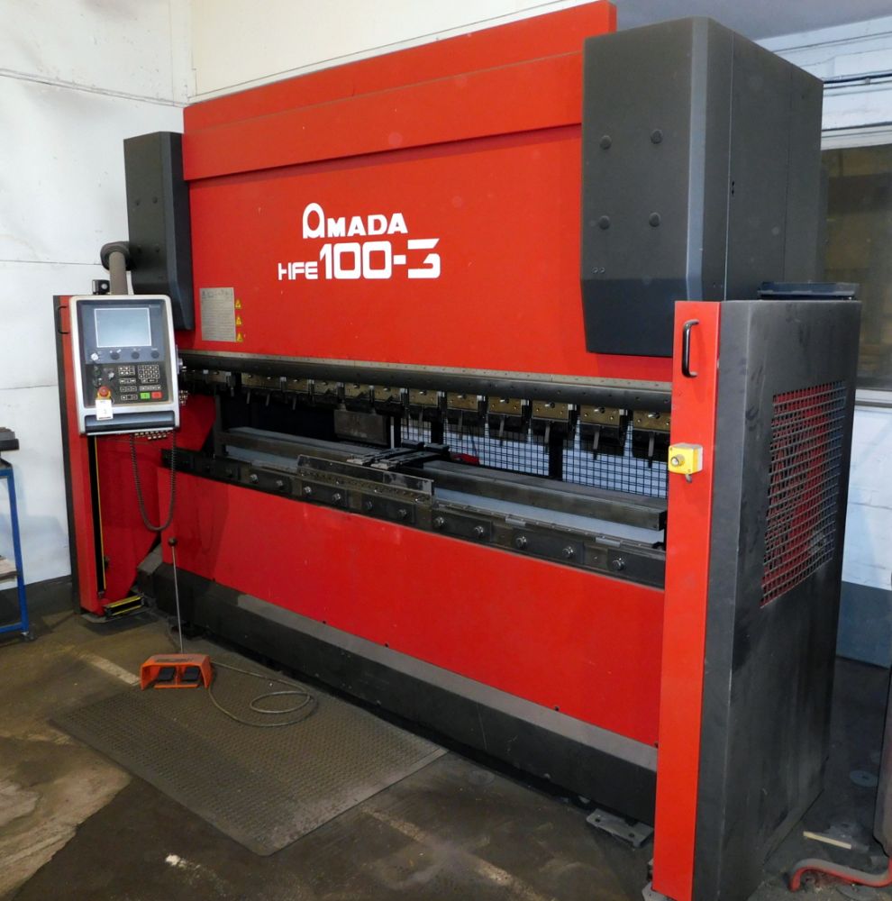 AMADA HFE100-3 PRESS BRAKE (2005), RANGE OF ENGINEERING EQUIPMENT, FELDER 9360 PROFESSIONAL EDGEBANDER (2016), SCM MINIMAX SLIDING PANEL SAW (2014) & ASSOCIATED WOODWORKING MACHINERY