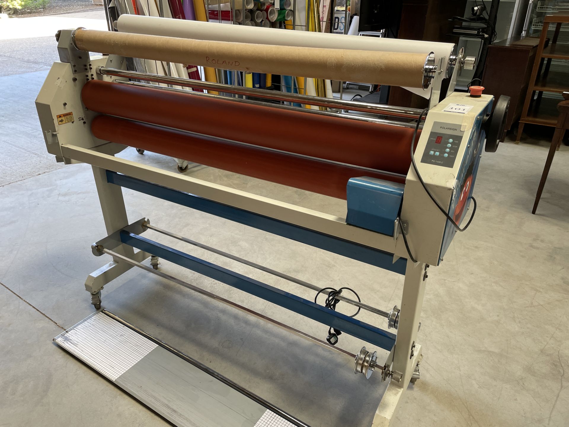 Polarsign PS-1400C Cold Laminator, Max Width 1400mm (Location: Brentwood. Please Refer to General