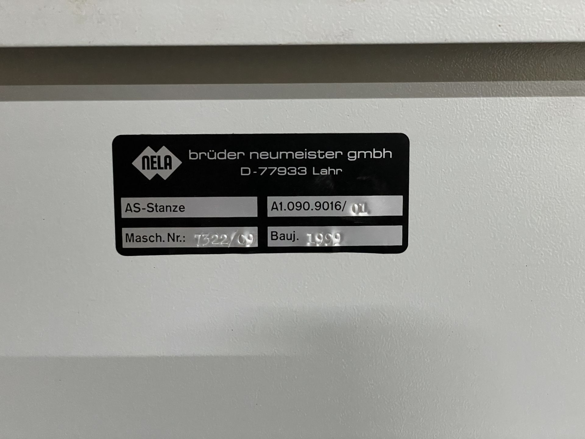 Heidelberg AS-Stanze Punch, Machine Number 7322/09 (Location: Corby. Please Refer to General Notes) - Image 3 of 3