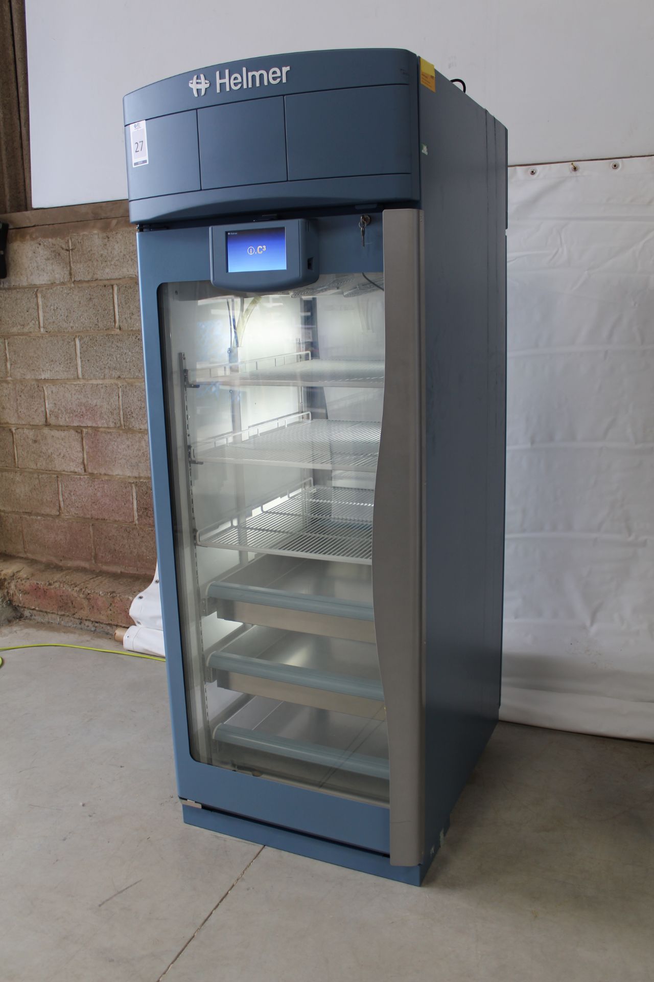 Helmer IPR225 Pass-Through Pharmacy Refrigerator. SN 2080720 (Location: Brentwood. Please Refer to