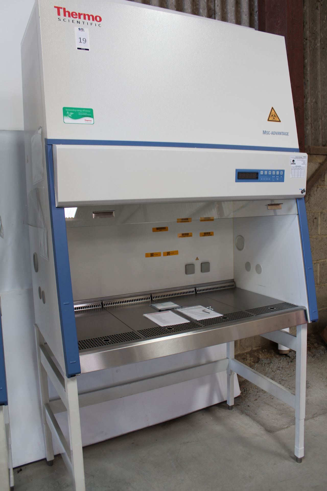 Thermo Scientific MSC-Advantage 1.2 Bio Safety Cabinet. SN# 42662073 (July 2020) (Location: