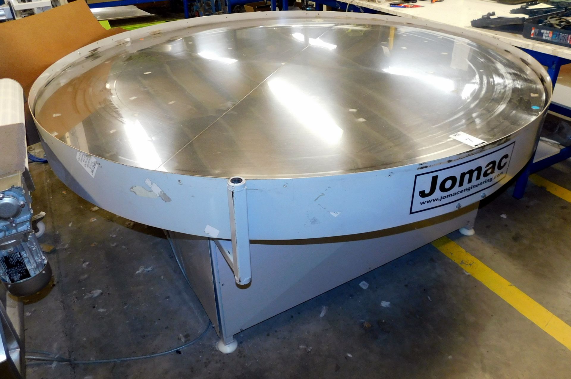 Jomac Rotary Turntable, Stainless Steel (Location Diss. Please Refer to General Notes) - Image 3 of 3
