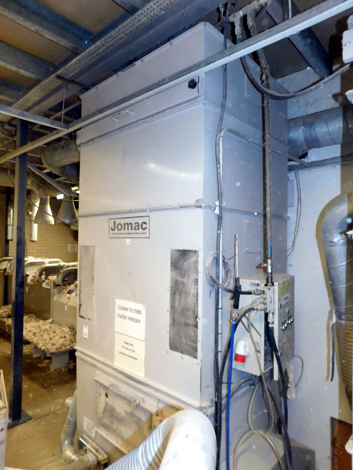 Jomac Filler Blower (Trunking not Included) (Location Diss. Please Refer to General Notes) - Image 2 of 2