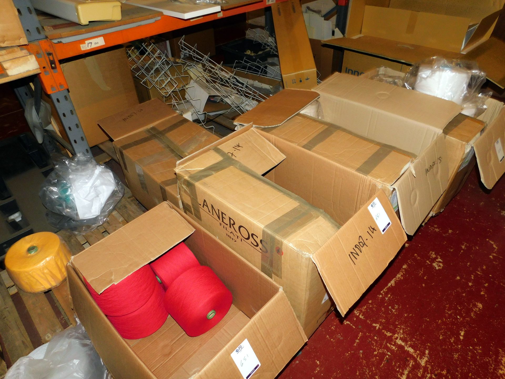 Contents of 8 Pallets of Assorted Threads etc (Location Bedford. Please Refer to General Notes) - Image 3 of 3