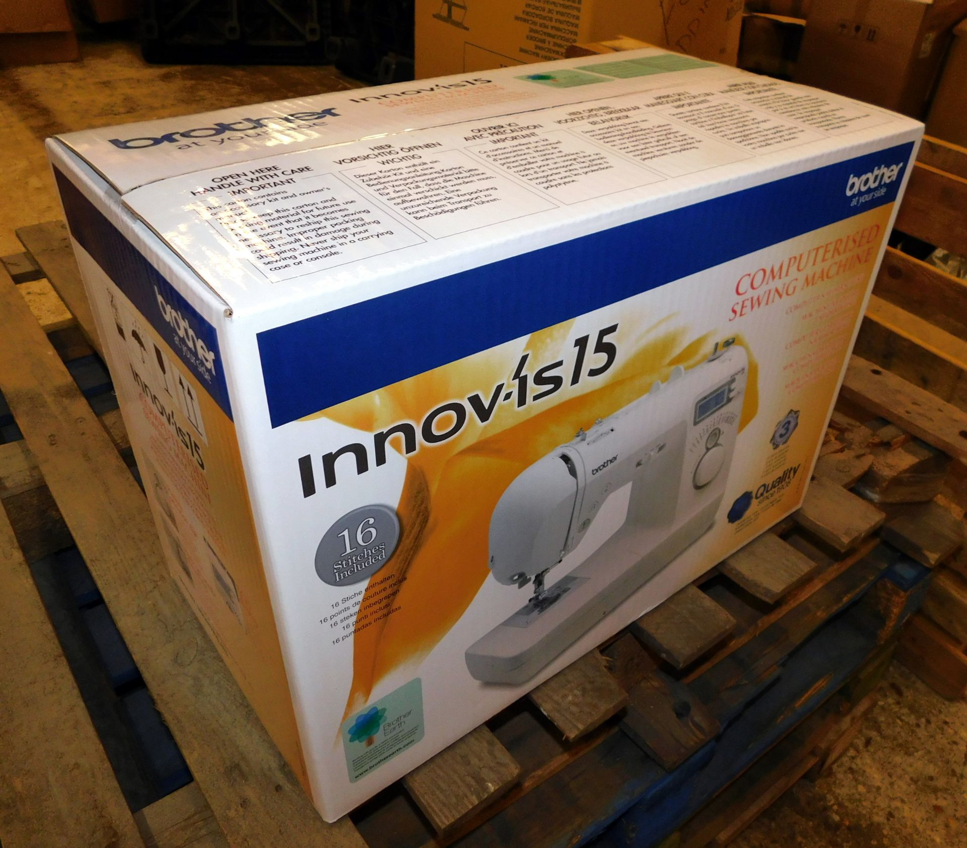 Brother Innovis 15 Computerised Sewing Machine (New & Boxed) (Location Bedford. Please Refer to