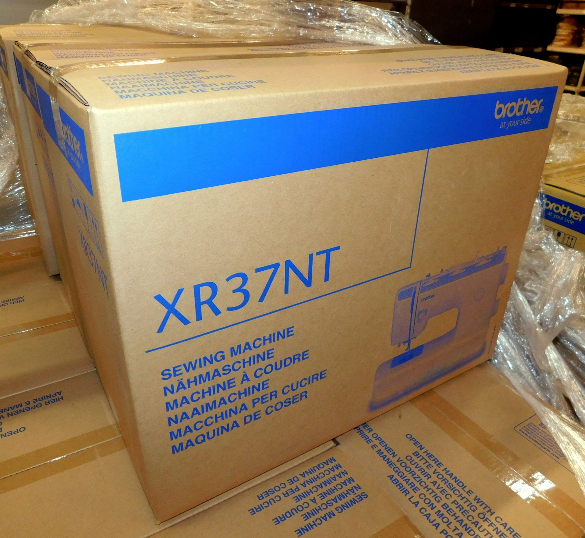 2 Brother XR37NT Sewing Machines (New & Boxed) (Location Bedford. Please Refer to General Notes)