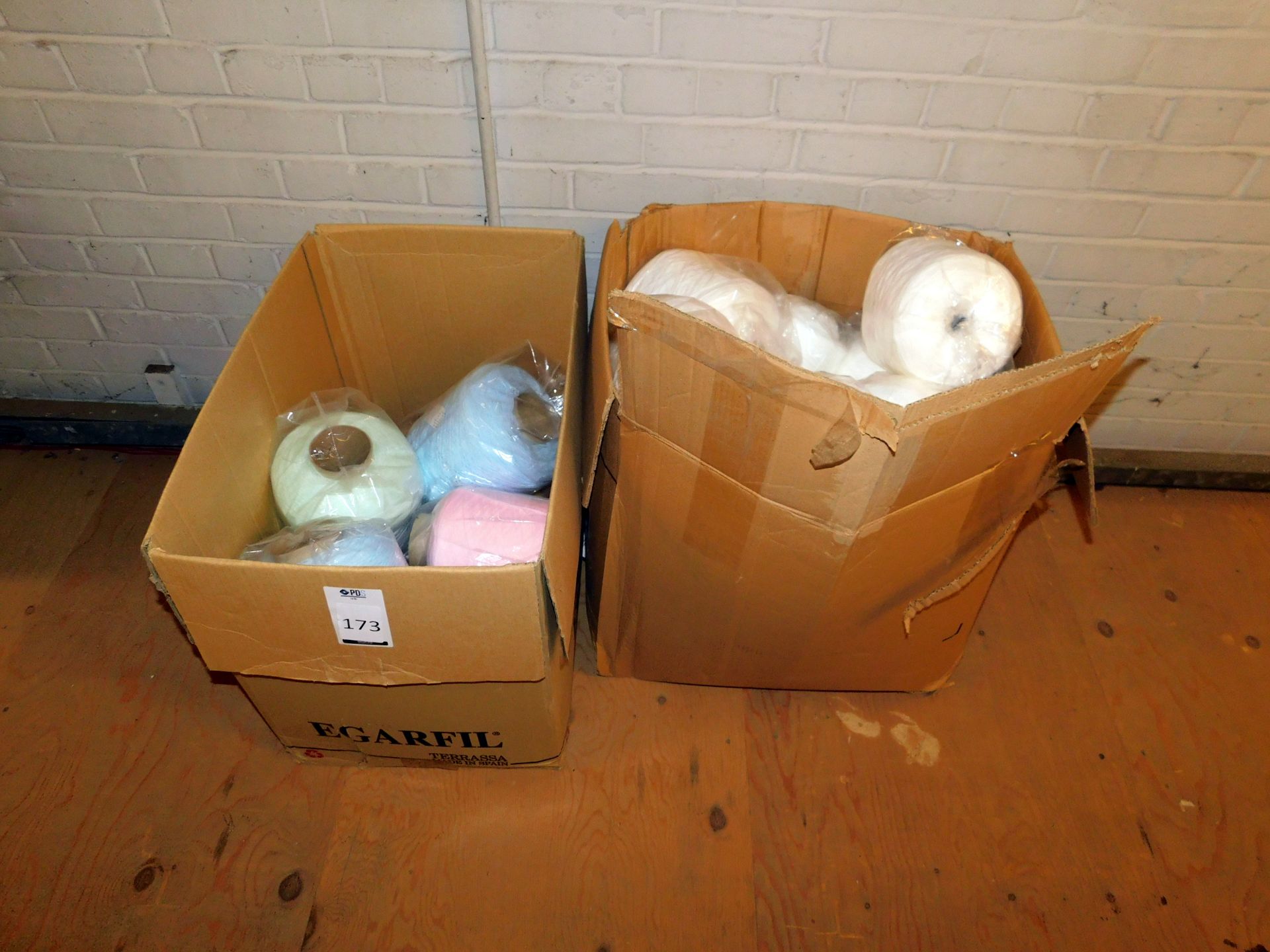 2 Boxes of Baby Brett Yarns (Location Bedford. Please Refer to General Notes)