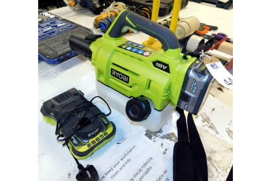 mod koncept største Ryobi RB18L40 (130429367) 18V xx Serial Number, 131614 with Lithium Battery  & Charger (Location D