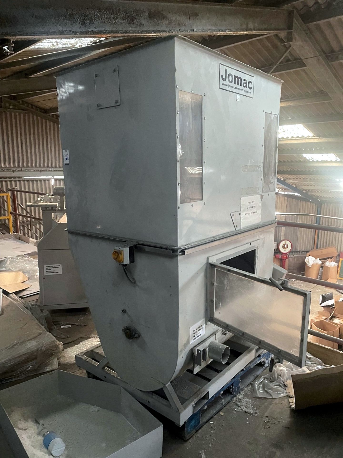 Jomac hopper & twin head filler for spares or repair (Located Mezzanine - No Lifting Facilities) ( - Image 3 of 3
