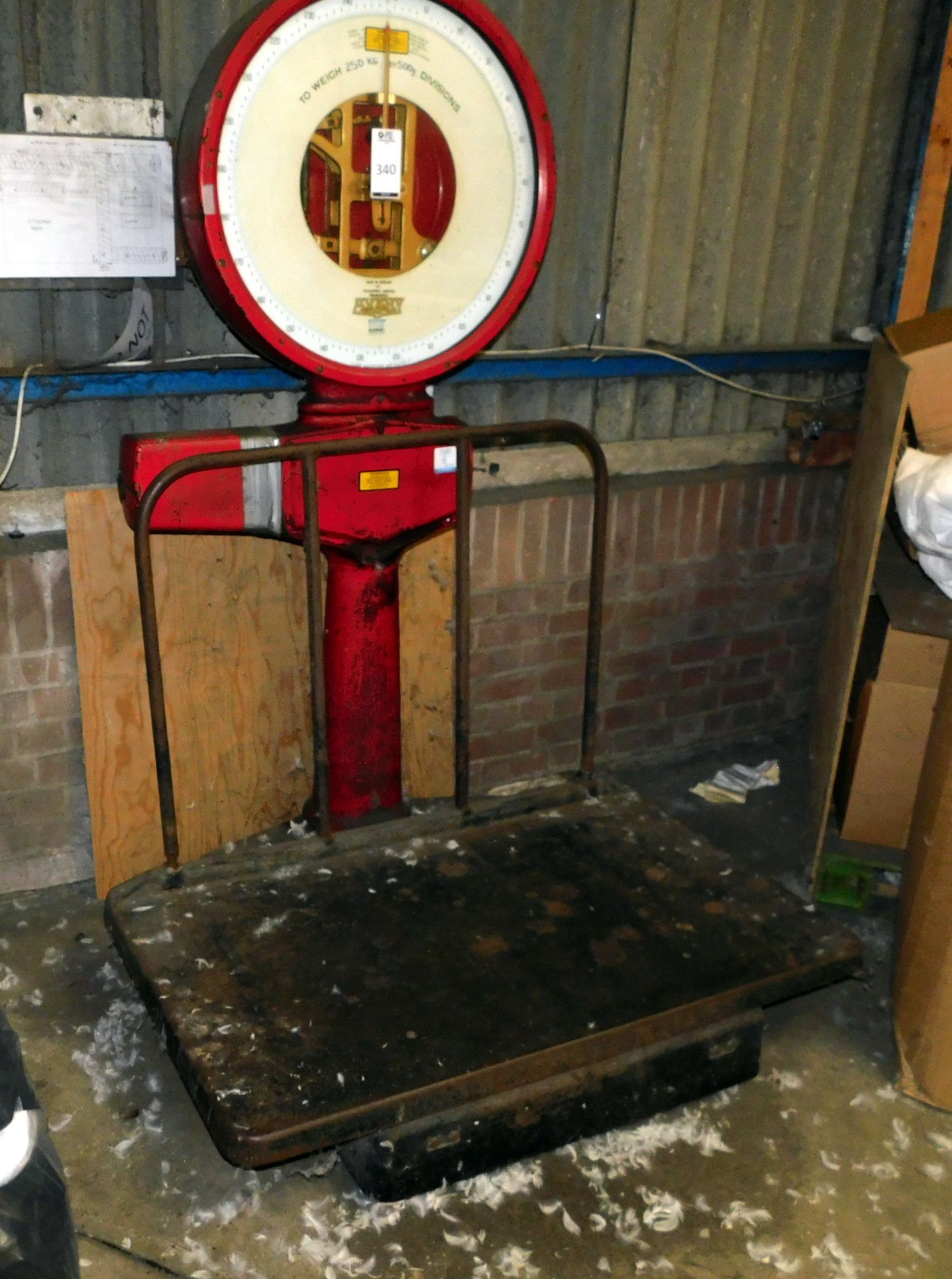 Avery Weighing Scales (Location Diss. Please Refer to General Notes)