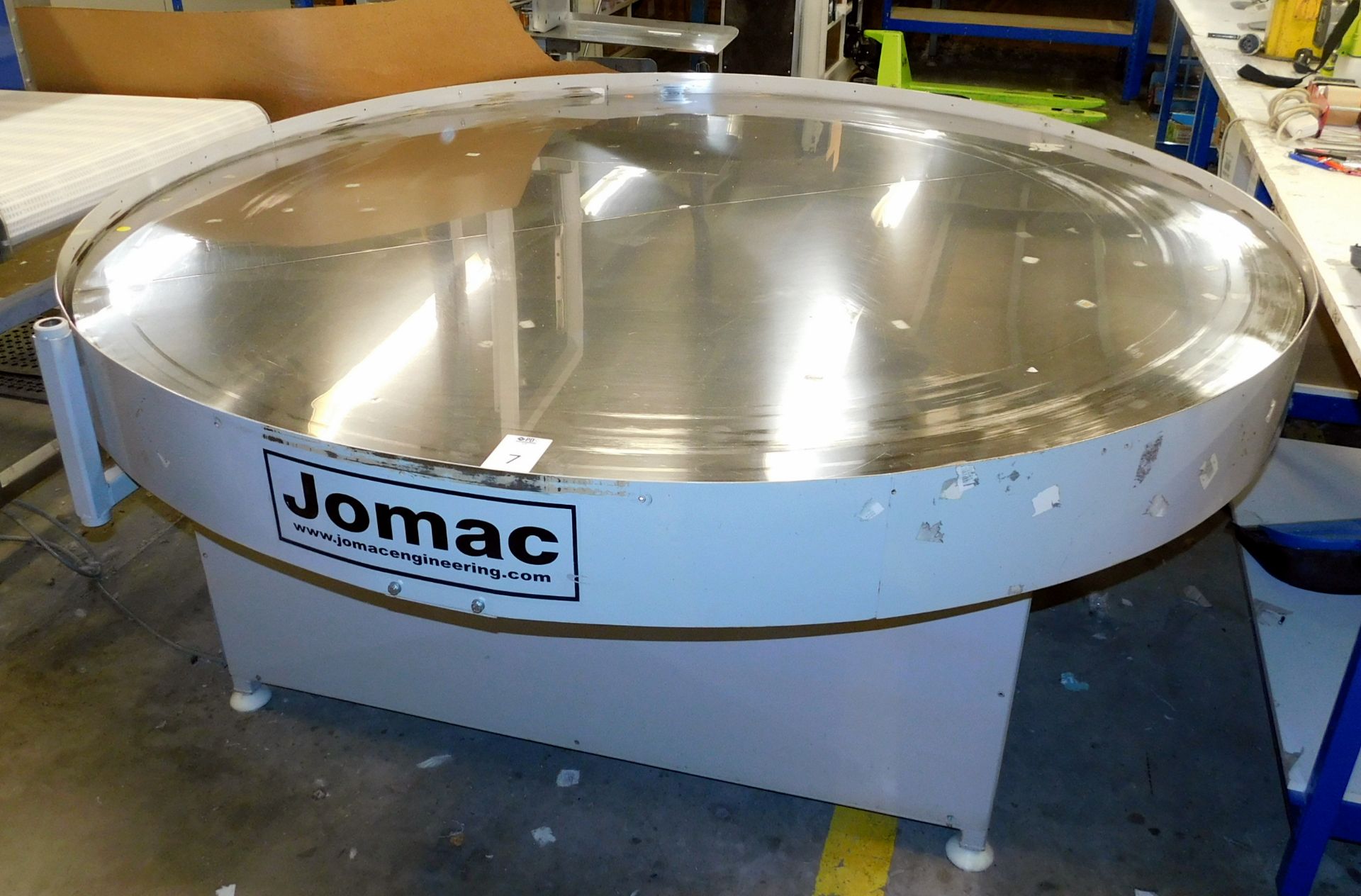 Jomac Rotary Turntable, Stainless Steel (Location Diss. Please Refer to General Notes) - Image 2 of 3