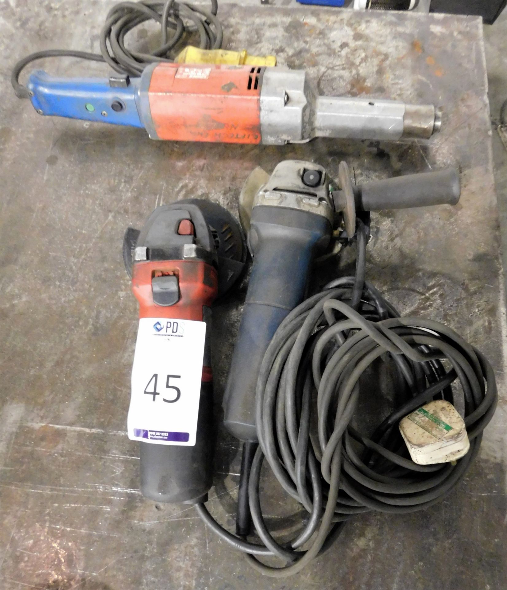 Bosch & Milwaukee 115mm Angle Grinders 110v