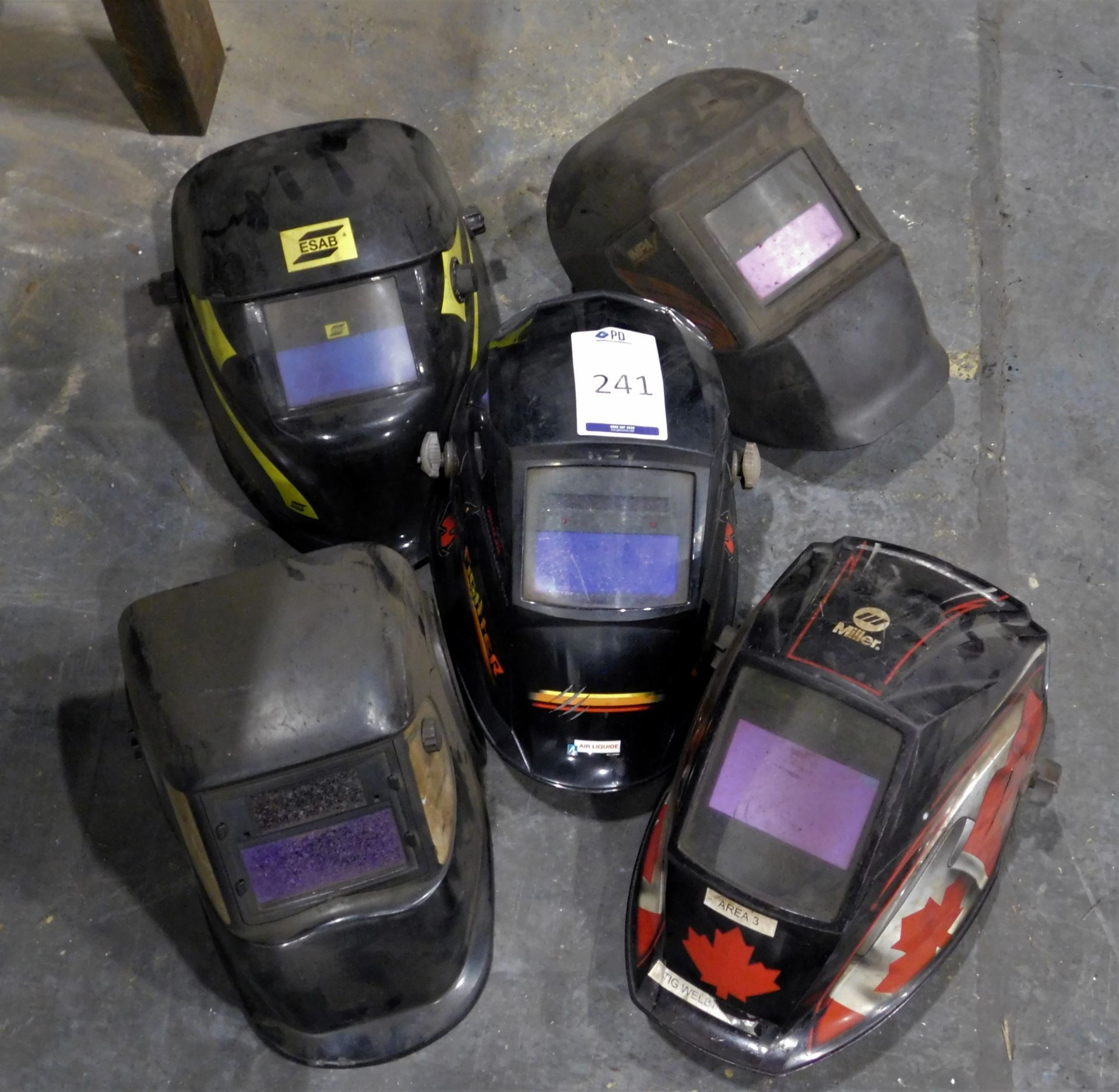 5 Various Welding Helmets