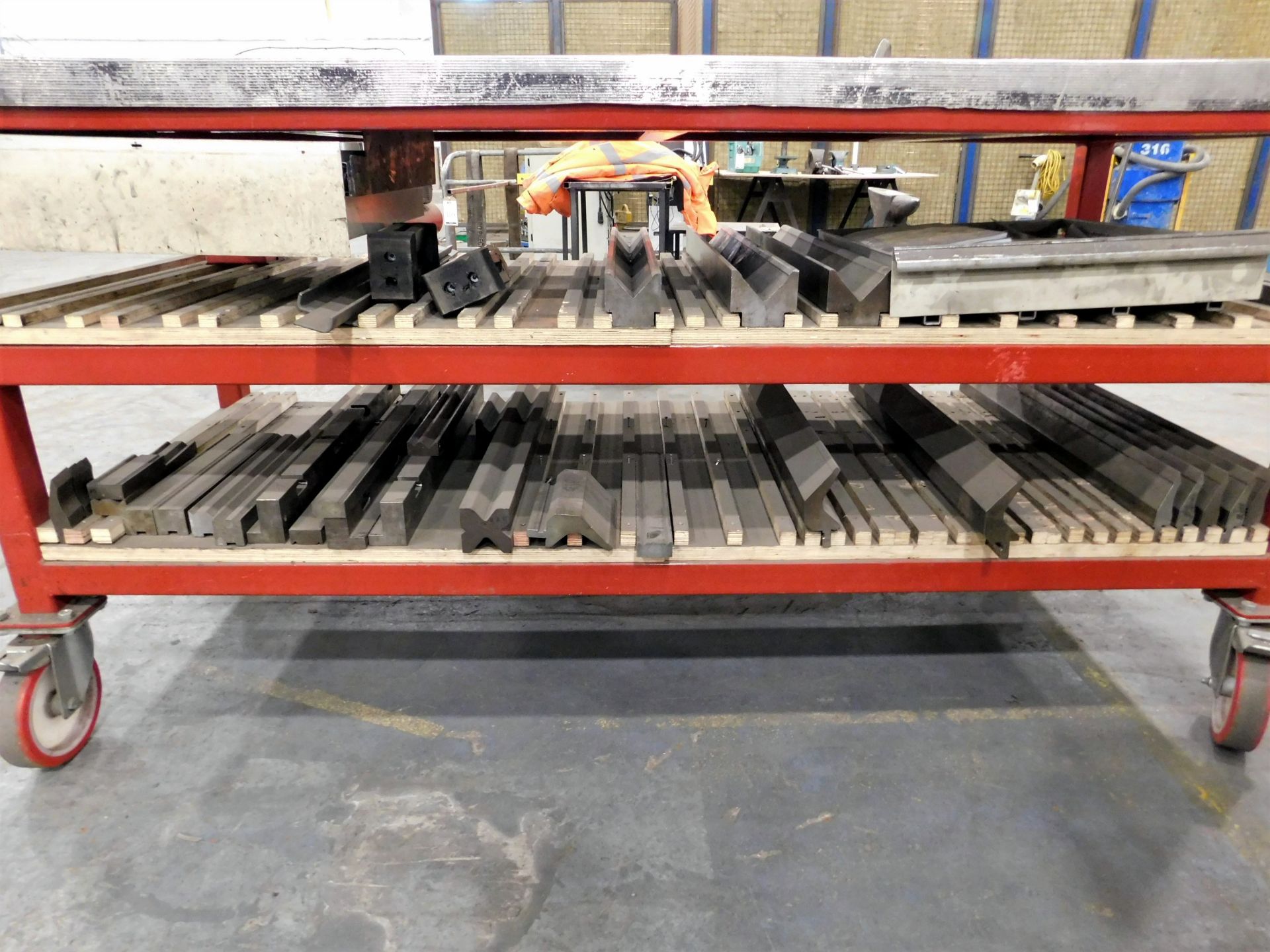 Quantity of Pressbrake Tooling (Excludes Trolley) (Will fit lots 7, 8 & 10)