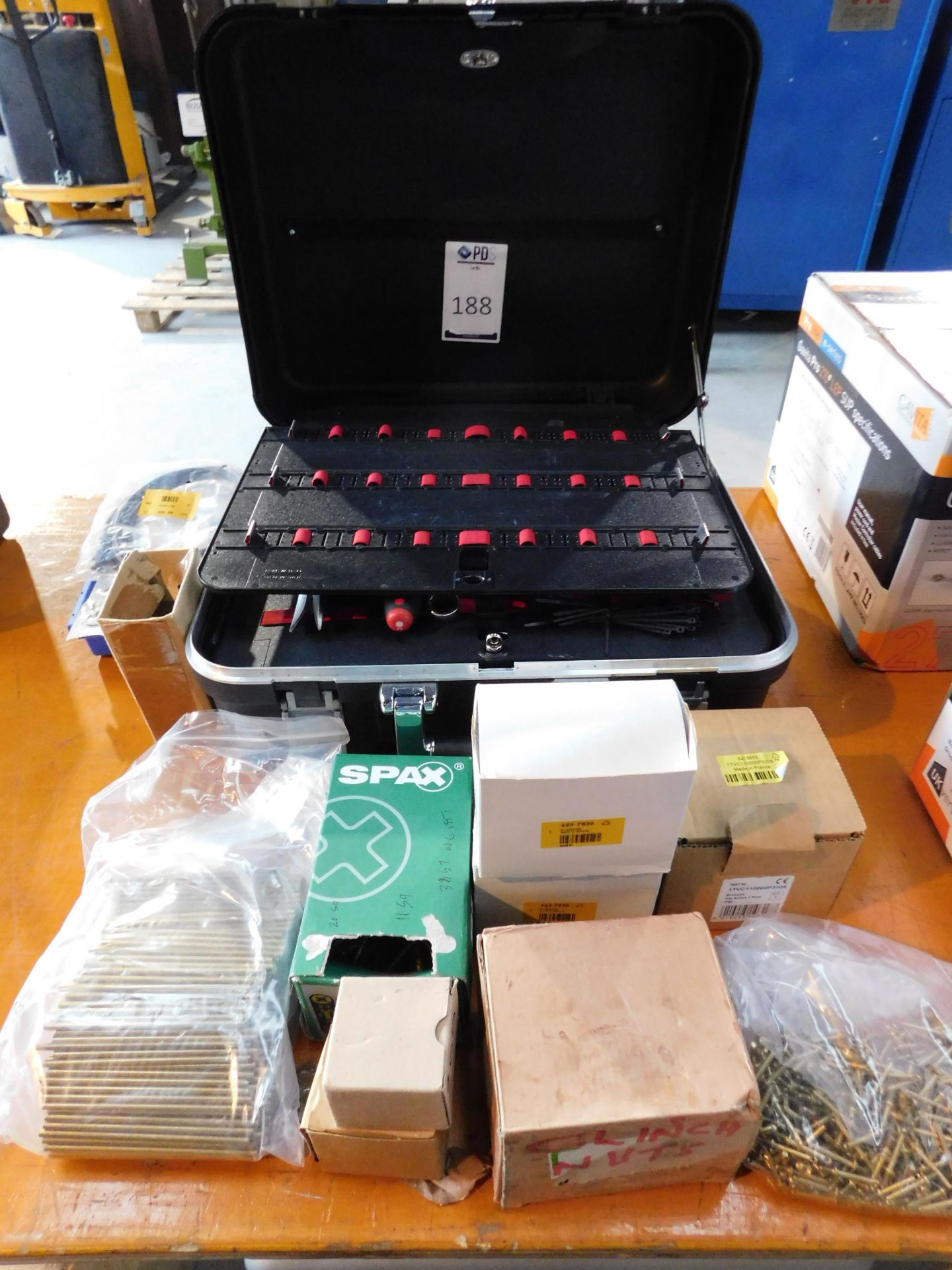 Small Range Hand Tools, Hard Case, Fixings etc. (Location Brentwood. Please Refer to General Notes)