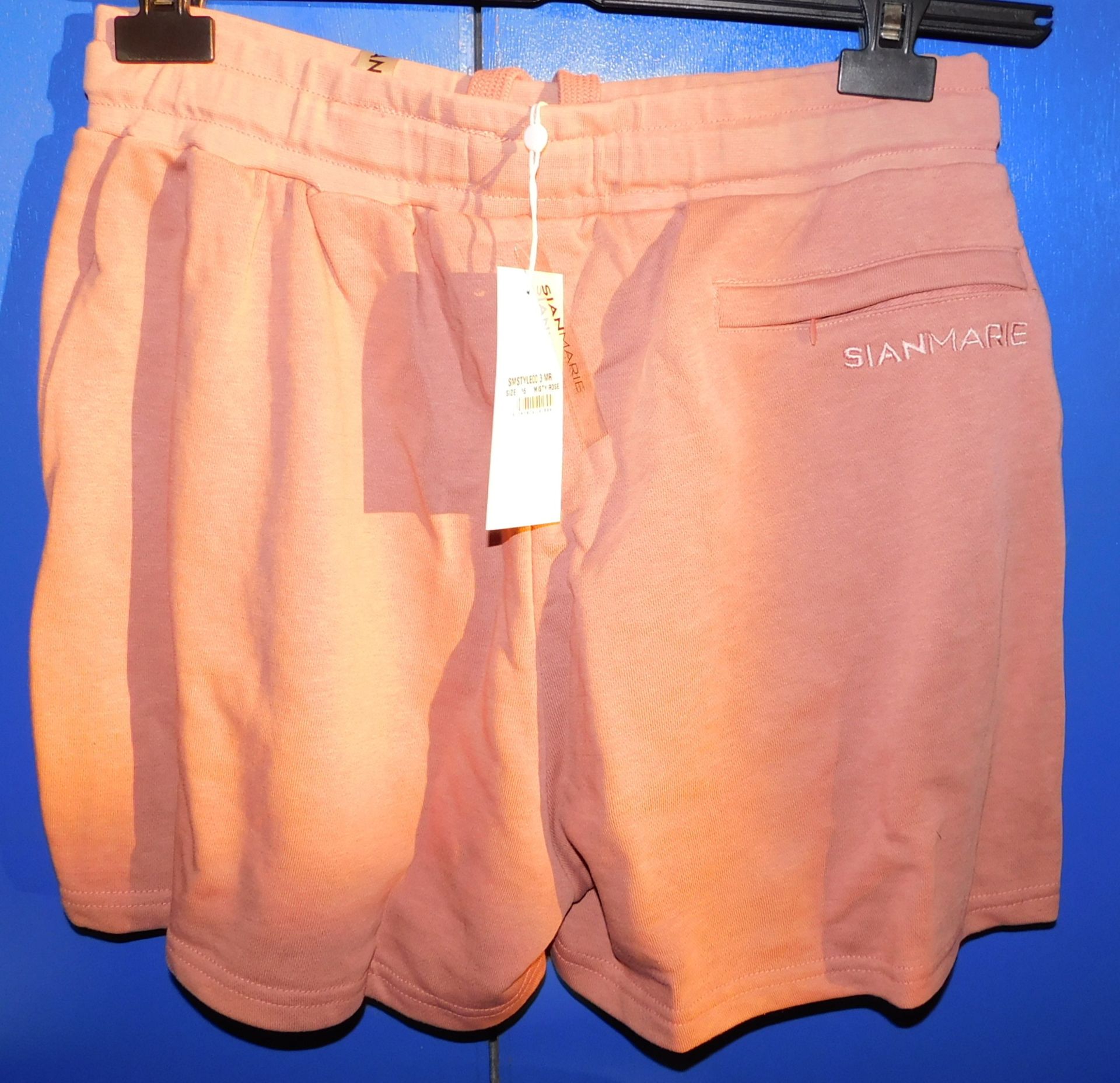 291 Sian Marie Acid Wash Shorts, Misty Rose (9 Boxes) (Location Stockport. Please Refer to General - Image 2 of 4