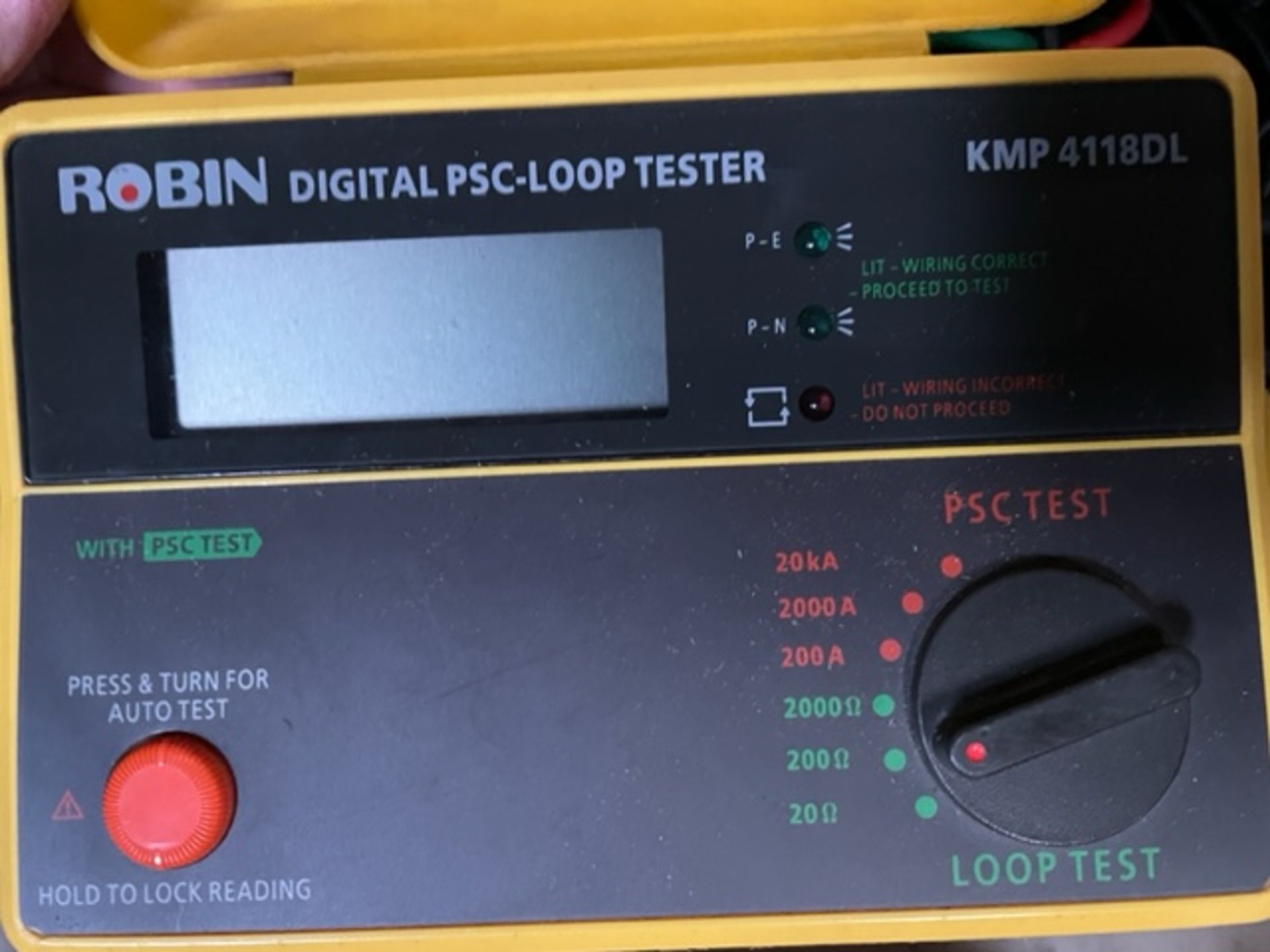 Robin Electrical Test Set Comprising: K3131DL Insulation Continuity Tester, KMP5404DL RCD Tester & a - Image 2 of 4