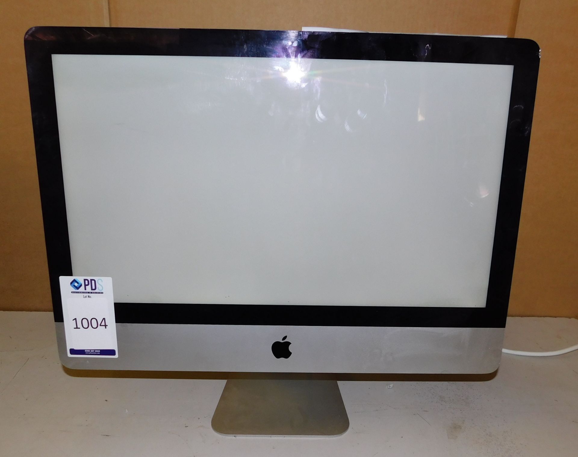 Apple iMac A1418, Serial Number C02JT2JFDNCT, i5 2.9GHz, 8GB RAM, 1TB HDD, No OS Installed, No Power