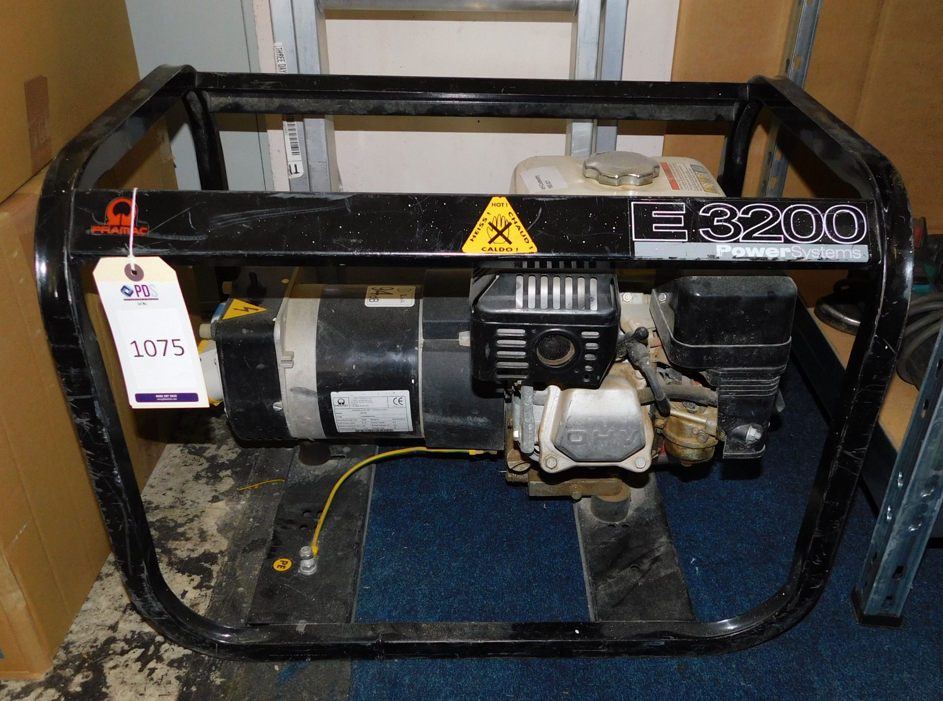 PowerSystems E3200 Generator (Location Stockport. Please Refer to General Notes)