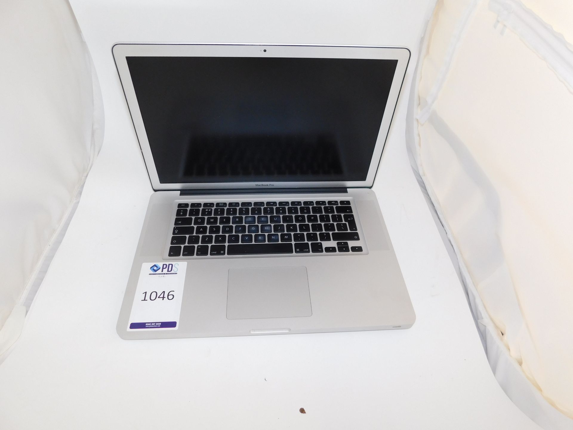 Apple Macbook Pro (No PSU, No HDD) (Location Stockport. Please Refer to General Notes)